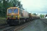 IERLAND sep 2001 Ballybrophy LOC 216 met AMMONIAK trein