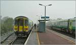 Zeit schränkte die Möglichkeiten, Nebel die Sicht ein. Trotzdem wolle ich nicht darauf verzichten, ein Bild beim knappen Umsteigen vom IC Dublin Cork zum Anschlusszug nach Limerick (über Nenagh) zu machen und nun hier zu zeigen. 
4. Oktober 2006