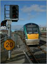 Eigentlich hatte ich schon 2007 gehofft diese neuen Irish Rail Class 22 000 Triebzge fotografieren zu knnen, doch ich hatte sie knapp verpasst.