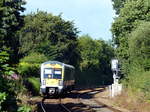 Nachdem die Northern Ireland Railways bis zur Jahrtausendwende nur über Züge verfügte, die zusehends in die Jahre kamen (Class 80), wurden ab 2002 23 dieser Dreiwagenzüge vom spanischen Hersteller CAF geliefert. Im Translink-Dienst um Belfast, der mit einer S-Bahn vergleichbar ist, fahren die bis zu 145 km/h schnellen Züge immer mit einem Zugbegleiter. Jordanstown, 3.8.2017