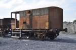 IERLAND sep 2009 THURLES dezen wagon wordt gebuikt om de ballast over  
de biels na het storten over de rails te verdelen
kijk aan de onder zijden daar zit een schuif die in de hoogte verstelbaar is