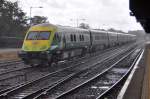 IERLAND sep 2009 LIMERICK JUNCTION loc 221 met intercity en STUURPOST RIJTUIG 4003 in de regen op weg naar CORK