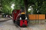 Der Stradbally Woodland Express, mit No. 2 (LM44), in Stradbally Stn. am 21.06.2016.