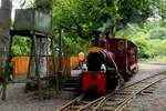 No. 2 (LM44) mit dem Stradbally Woodland Express in der Stn. Stradbally am 21.06.2016 