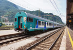 Ein APR-Steuerwagen am Zugschluss des RV 2259 (Bolzano/Bozen - Bologna C.le).