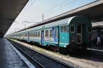 Hier R2391 von Roma Termini nach Napoli Centrale, dieser Zug stand am 15.7.2011 in Roma Termini.