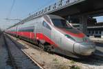 Triebzug  Frecciargento  im Bhf Venezia Santa Lucia am 18.