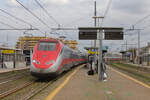 Unbekannter ETR 500 am 30.03.2023 im Bahnhof Milano Lambrate. 