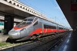 Hier ETR600 705 als ES9420 von Roma Termini nach Udine, dieser Triebzug stand am 16.7.2011 in Roma Termini. 