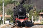 27 october 2019, locomotive 640.003 departs from Albano Laziale station with a special steam train Roma-Castelgandolfo, here the train is coming back ( empty )to Ciampino for a technical stop.