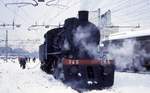 12 feb 1986, during and historical snow day, the 740.135 was used to defrost switches of the big railway station of Roma Termini, by the steam of the locomotive.