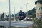 01 nov 1983, 740.144 was just departed from Fabriano. This crossing level and this part of line is not exiting.  