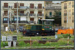 D241.4241 (22-14 541-4) der Trenitalia wartet am 23.02.2024 in Messina Centrale auf den nächsten Einsatz. 