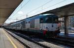 Hier D445 1060 mit R11820 von Firenze S.M.N. nach Siena, dieser Zug stand am 18.7.2011 in Firenze S.M.N.