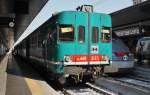 Hier ALn668 3125 als R 5806 von Portogruaro-Caorle nach Venezia Santa Lucia, dieser Triebzug stand am 14.7.2011 in Venezia Santa Lucia.