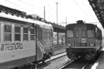 ALe 582-082 (Links) und ALn 663 1007 (Rechts) in Arona.