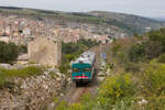 ALn 668 3017 als  R 12931 Gela-Siracusa am 01.04.2023 in Ragusa.