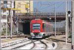 Im Regionalzug von Milano nach Lecce. 5.Tag (09.04.2011)
ATR 220 026 der FSE fhrt in Taranto ein und die berraschung war perfekt, hatten wir doch eher ein betagtes Fahrzeug erwartet.