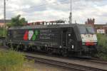 ES 64 F4-406 (E189-406)  compagnia ferroviaria italiana  abgestellt in Mnchengladbach Hbf am 1.7.2012 