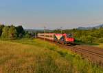 E 190 301 mit REX 1883 am 10.06.2015 bei Neuhaus an der Gail.