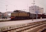 E-Lok der Baureihe E626 im Juni 1988 im Bahnhof Ravenna. (Scan vom Dia)