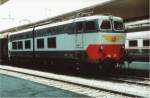  Italien FS E-Lok BR E656 Bahnhof Florenz Sommer 1986 