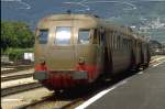 FS Oldtimer Triebzug Ale 660 in Meran (Foto 1982)