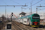 Trenord R6 094, fotografiert am 9. März 2017 im Bahnhof Rho.