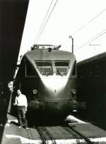 Die zwischen 1942 und 1946 gebauten Triebwagenzge der Baureihe ALe 883 waren bis zum 27.7.1995 im Einsatz.