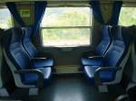 4er-Sitzgruppe im Regionalzug zwischen Bolzano und Verona P.N.
Das Foto entstand am 30.05.2013.