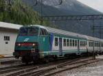 Ein MDVC Steuerwagen am 11.06.2009 bei der Einfahrt in den Bahnhof Brenner.