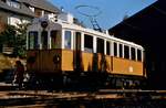 Rittner Bahn in Südtirol. 
Datum: 29.10.1985.