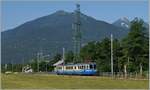 Der SSIF ABe 8/8 N° 22  Ticinio kurz nach Masera au der Fahrt Richtung Domodossola.
10. Juni 2014