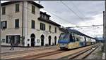 Treno Panoramico Vigezzo Vision D64 von Locarno nach Domodossola in S.Maria Maggiore. (10.04.2019)