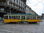Der ATM Ventotto-Straßenbahnwagen 1746 in Mailand.