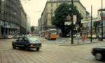 Milano / Mailand ATM SL 1 (GTw 4722) Piazza Cavour im Juli 1987.