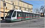 Strassenbahnlinie 8 mit Cityway II 9242 in Roma Trastevere. (24.02.2020)