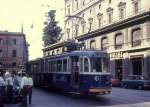 Roma / Rom STEFER: Straßenbahn nach Cinecittà (Gelenktriebwagen Typ Urbinati 407) Via Giovanni Amendola am 21.