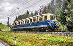 Parallelfahrt mit 4042.01 der NBiK bei Mittewald a. d. Drau.
Unterwegs war der Zug als SR (Sillian - Lienz).
Aufgenommen am 16.9.2017.