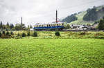 4042.01 der NBiK fährt als SR (Lienz - Sillian) kurz vor der Haltestelle Tassenbach vorüber.