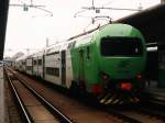 EB760-018, EB990-035, EB990-036, EA761-018 der Ferrovie Lombarde (FL) mit Regionalzug Milano Nord-(Sveso-Erba-)Asso auf Bahnhof Milano Stazione Ferrovie Nord am 14-1-2001.
