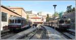 Im Regionalzug von Milano nach Lecce 2.Tag (06.04.2011)
ALn 776 017 und 776 071 der Ferrovie Centrale Umbra in Perugia S.Anna.