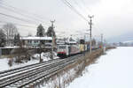 Rail Traction Company ES 64 F4-001 (189 901) // Unweit der Station Salzburg Süd // 28. Januar 2023