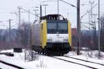 189 203-3 am 23.02.2010 in Angerm�nde abgestellt  ...