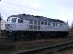 Die sch�ne W232.01 der ITL in Magdeburg - Rothensee..  ...