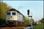 ITL W 232.04 bei Schotterarbeiten zwischen Velgast und Barth am ...