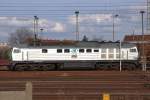 ITL Eisenbahngesellschaft mbH ITL W232.01 gl�nzt im Sonnenlicht am 01.04.2010 in Angerm�nde