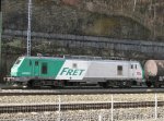 Das von ITL angemietete FRETchen Nr.437027 hat am 30.03. 10 soeben ...