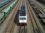 Eine ITL BR 285 beim rangieren in Dresden Friedrichstadt.
12.05.2010  ...