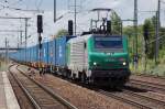 437023 zur Zeit f�r die ITL unterwegs, angemietet von SNCF, ...